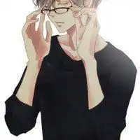 戴眼镜男孩卡通微信头像图片大全
