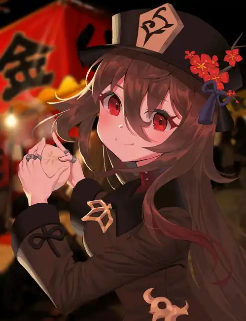 原神往生堂堂主胡桃
