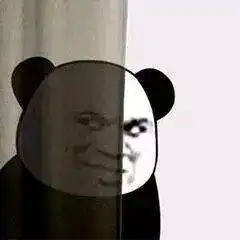 熊猫头表情包i你已经凉了兄弟
