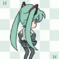 初音未来安慰表情包微信头像图片大全
