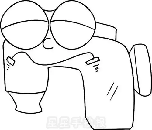 缝纫机简笔画
