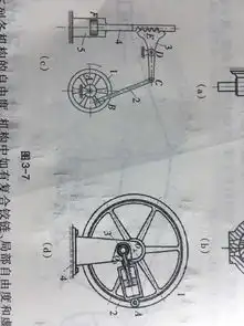 求这两种机构的运动简图
