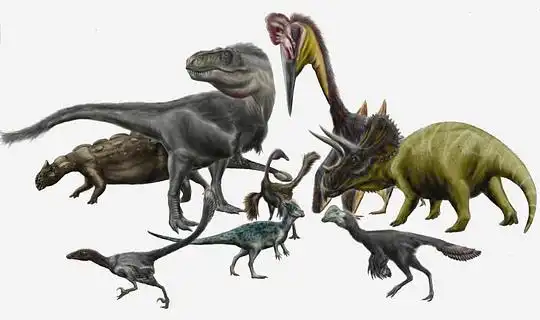 瑞鹤的相册各种古生物复原图

