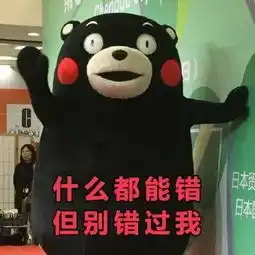 熊本熊,行走的表情包斗图必备

