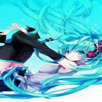 初音未来安慰表情包微信头像图片大全
