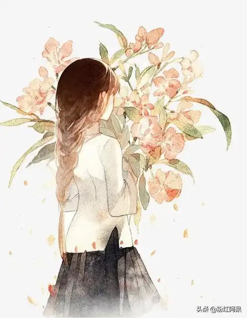 抖音超火背影图

